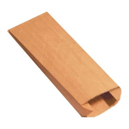Box Packaging Gusseted Nylon Reinforced Mailers, #4G, 4"W x 2"D x 10"L, Kraft, 1000/Pack B891